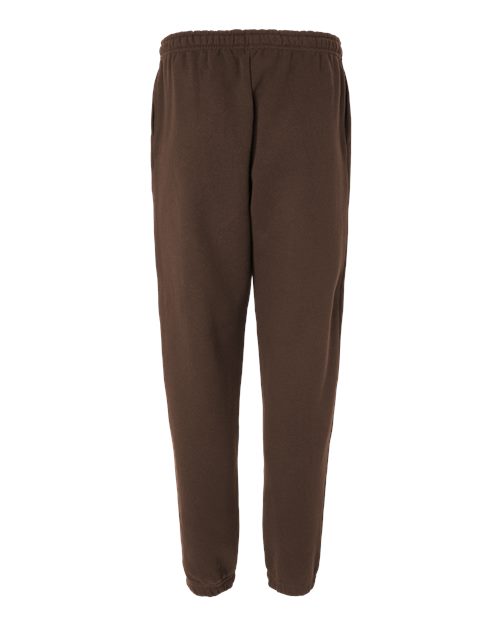 Unisex ReFlex Fleece Sweatpants - Brown Back