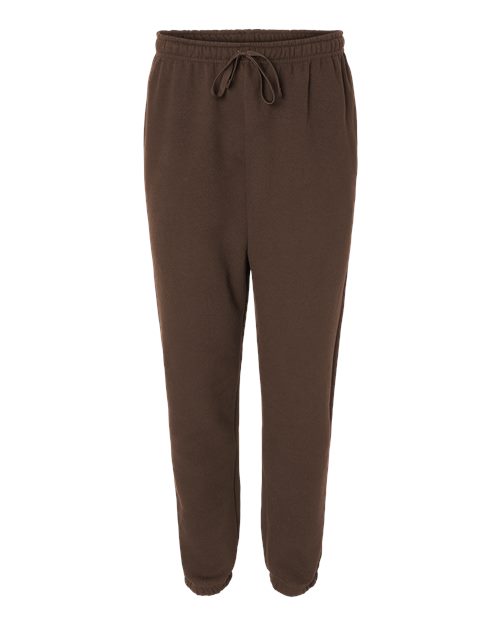 Unisex ReFlex Fleece Sweatpants - Brown Front
