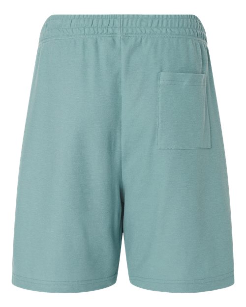 Unisex Pique Gym Shorts - Arctic Back