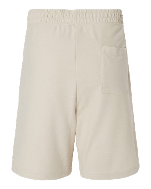 Unisex Pique Gym Shorts - Bone Back