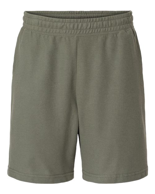 Unisex Pique Gym Shorts - Lieutenant Front