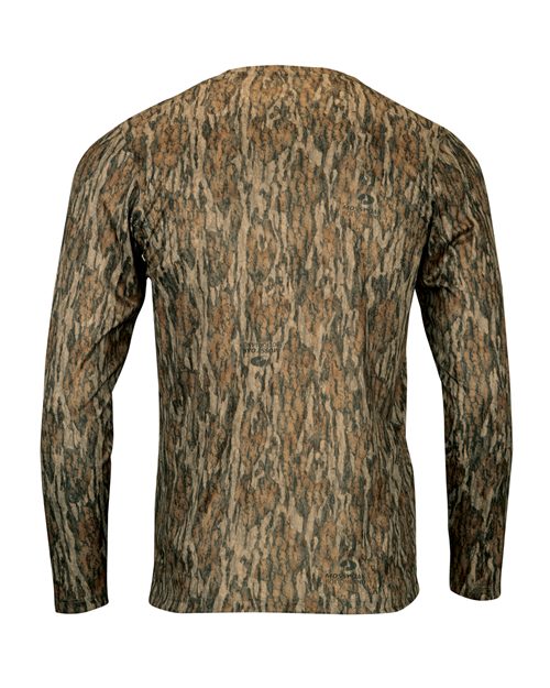 Men's Oxford Performance Camo Print Long Sleeve T-Shirt - Bottomland Back
