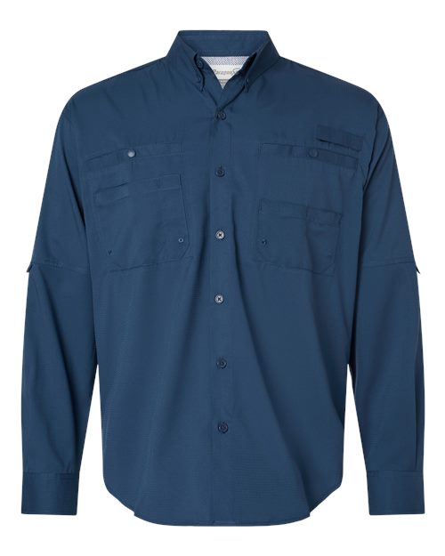 Men's Kitty Hawk Performance Fishing Shirt - Navy Front