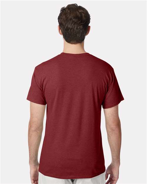 Perfect-T Triblend T-Shirt - Athletic Cardinal Heather Back