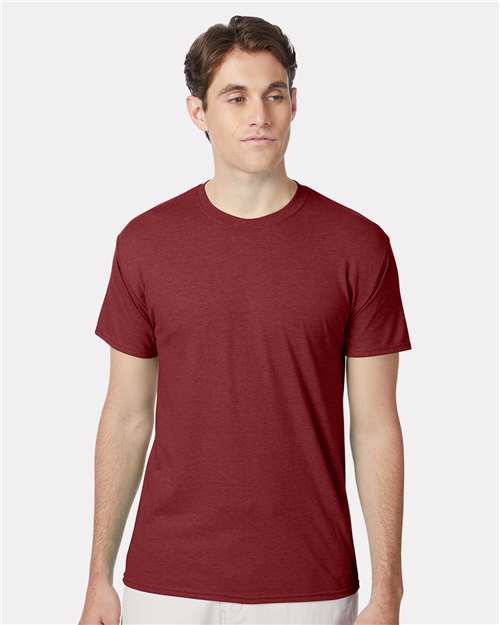 Perfect-T Triblend T-Shirt - Athletic Cardinal Heather Front