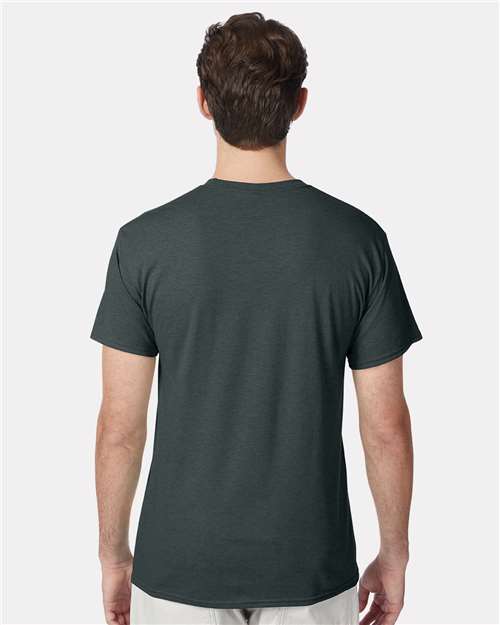 Perfect-T Triblend T-Shirt - Athletic Green Heather Back