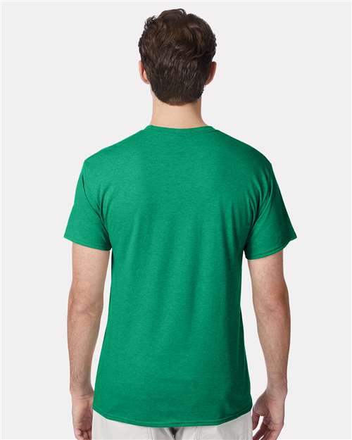 Perfect-T Triblend T-Shirt - Kelly Green Heather Back