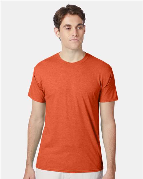 Perfect-T Triblend T-Shirt - Orange Heather Front