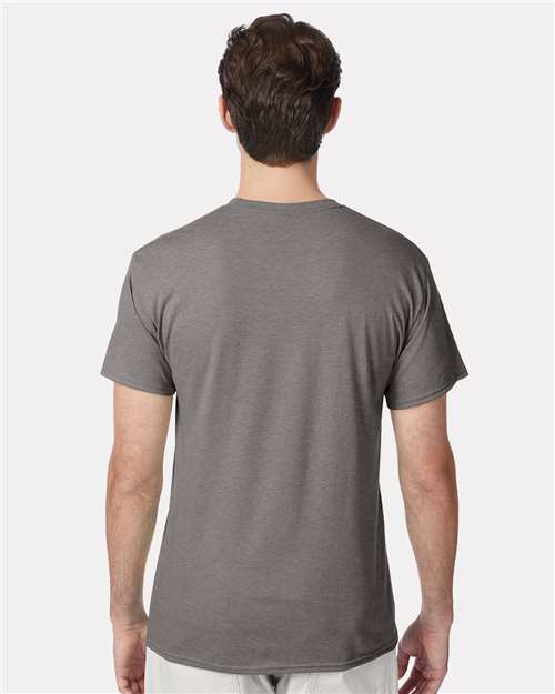 Perfect-T Triblend T-Shirt - Stone Grey Heather Back