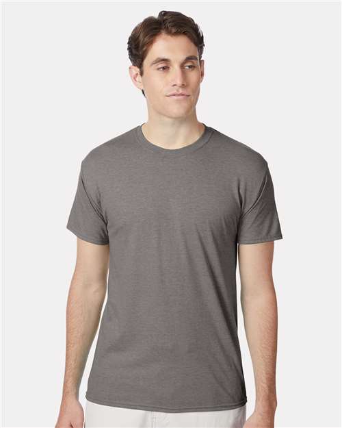Perfect-T Triblend T-Shirt - Stone Grey Heather Front