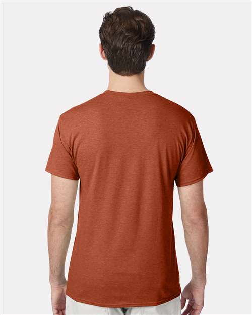 Perfect-T Triblend T-Shirt - Texas Orange Heather Back
