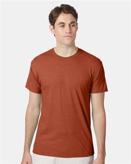 Perfect-T Triblend T-Shirt - Texas Orange Heather Front