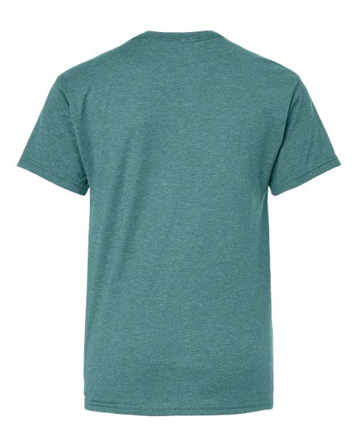 Youth Perfect-T T-Shirt - Cactus Heather Back