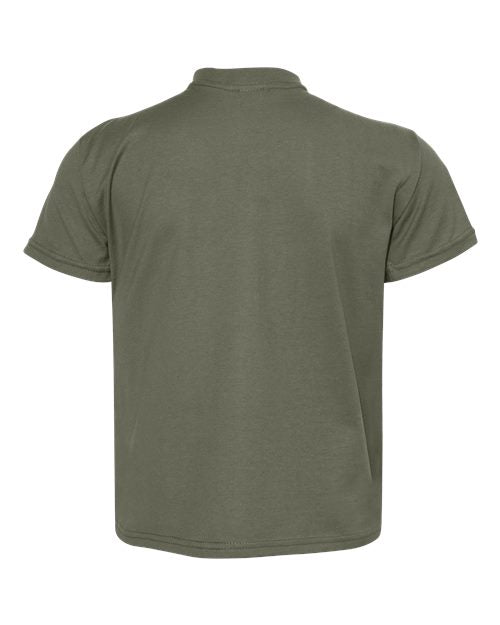Youth Perfect-T T-Shirt - Fatigue Green Back