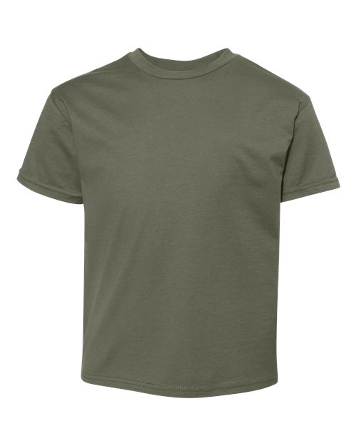 Youth Perfect-T T-Shirt - Fatigue Green Front