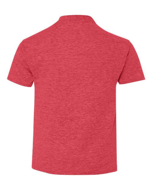Youth Perfect-T T-Shirt - Heather Red Back