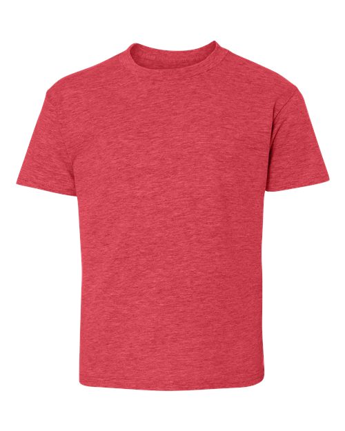 Youth Perfect-T T-Shirt - Heather Red Front