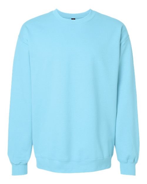 Unisex Softstyle® Midweight Crewneck Sweatshirt - Sky Front