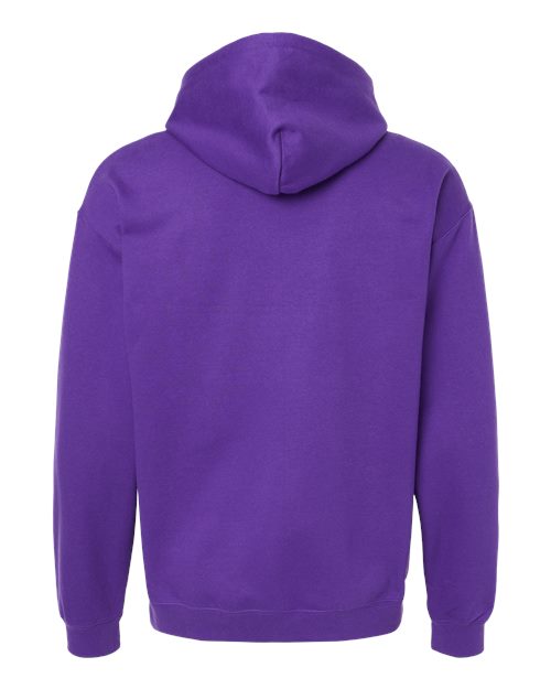 Unisex Softstyle® Midweight Hooded Sweatshirt - Purple Back