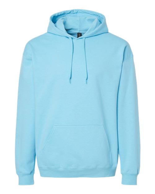 Unisex Softstyle® Midweight Hooded Sweatshirt - Sky Front