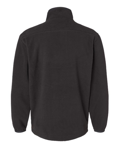 Men's Timber Mountain Fleece Pullover - Black Back
