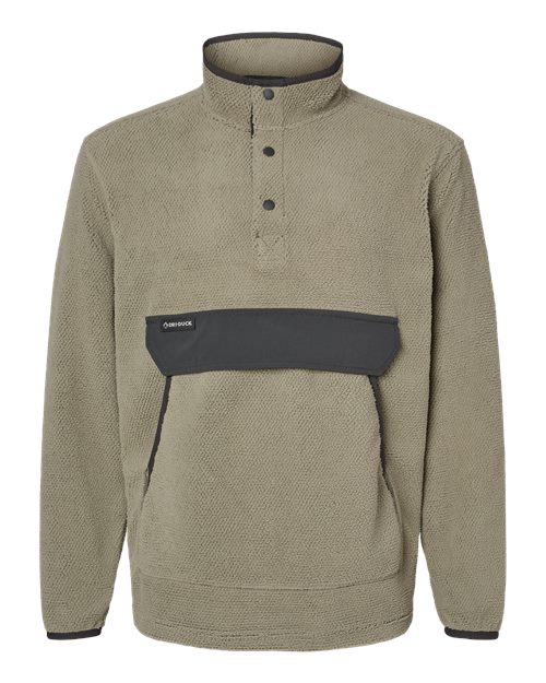 Men's Timber Mountain Fleece Pullover - Moss Front