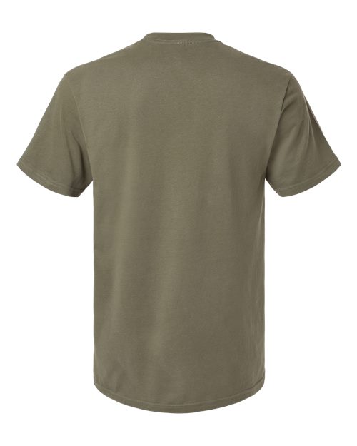 Unisex Sueded Cloud Jersey Tee - Sueded Lieutenant Back