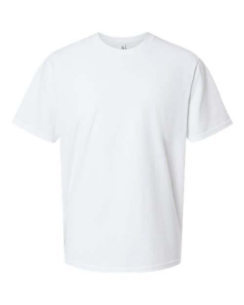 Unisex Sueded Cloud Jersey Tee - Sueded White Front