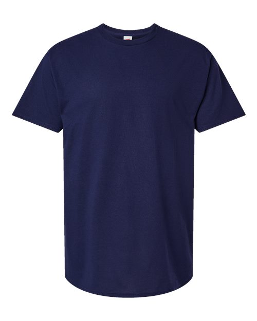 Unisex Essential-T Tall T-Shirt - Athletic Navy Front