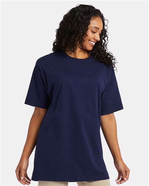 Hanes Unisex Essential-T Tall T-Shirt - Model Front
