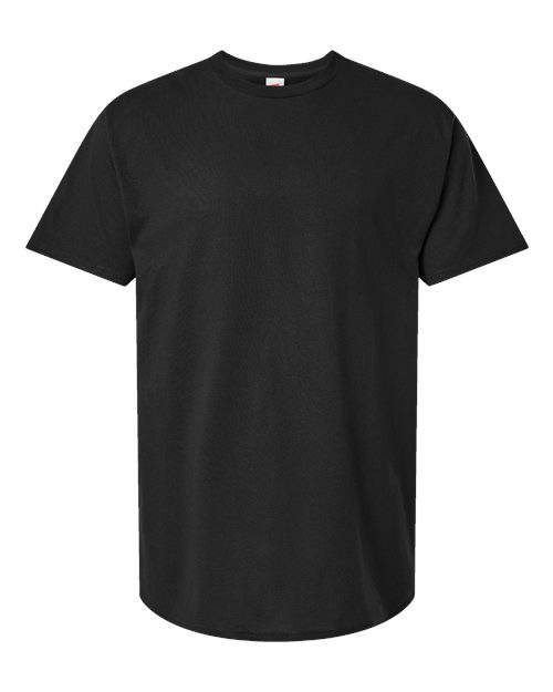 Unisex Essential-T Tall T-Shirt - Black Front