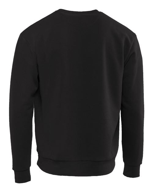 Unisex Santa Barbara Crewneck Sweatshirt - Black Back