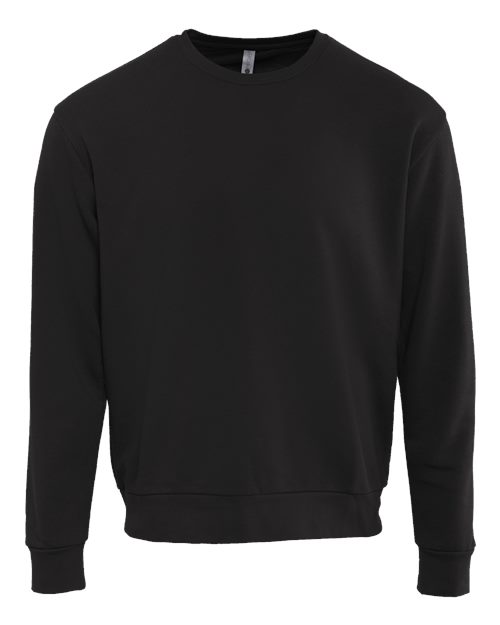 Unisex Santa Barbara Crewneck Sweatshirt - Black Front
