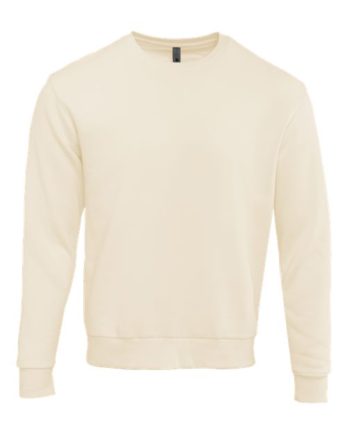 Unisex Santa Barbara Crewneck Sweatshirt - Natural Front