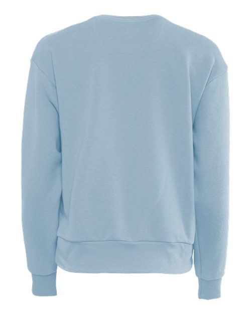 Women's Laguna Sueded Crewneck Sweatshirt - Stonewash Denim Back