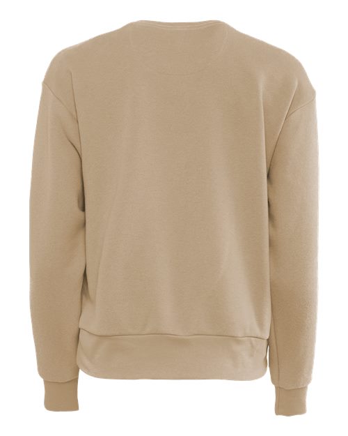 Women's Laguna Sueded Crewneck Sweatshirt - Tan Back