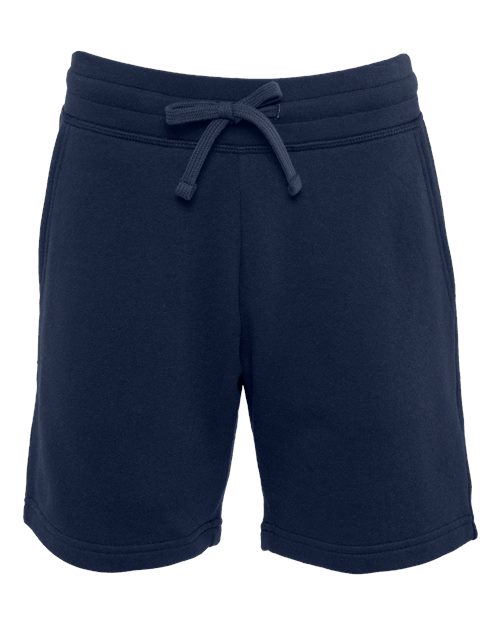 Unisex Fleece Sweat Shorts - Midnight Navy Front