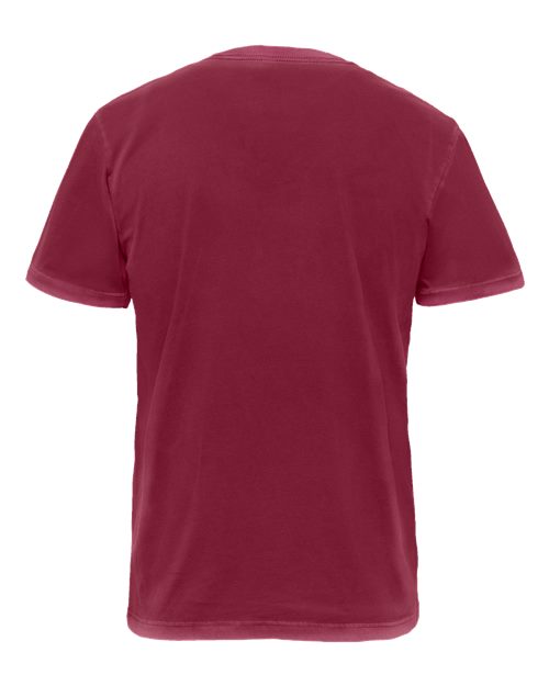 Unisex Soft Wash T-Shirt - Washed Cardinal Back