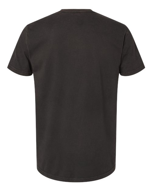 Unisex Soft Wash T-Shirt - Washed Graphite Black Back