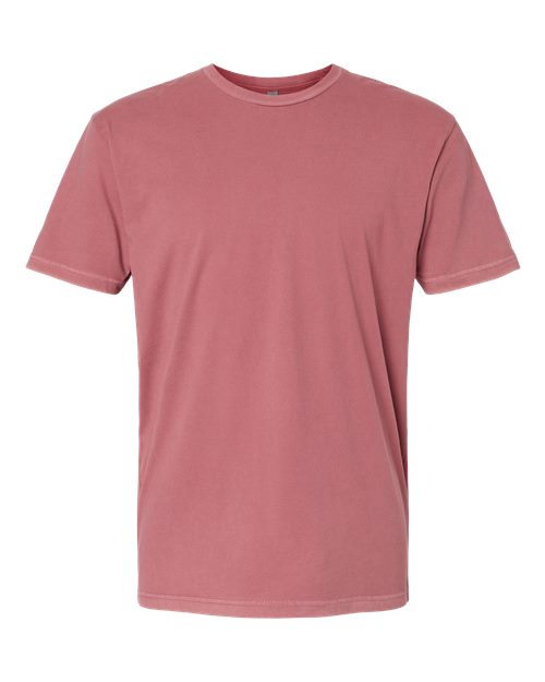 Unisex Soft Wash T-Shirt - Washed Mauve Front