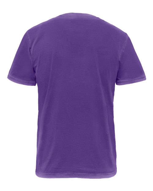 Unisex Soft Wash T-Shirt - Washed Purple Rush Back