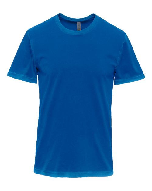 Unisex Soft Wash T-Shirt - Washed Royal Front