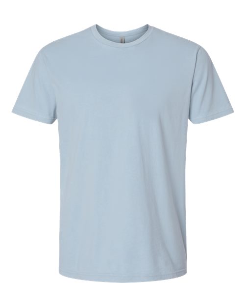 Unisex Soft Wash T-Shirt - Washed Stonewash Denim Front