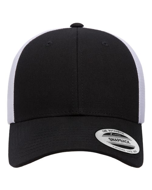 Elite Cap - Black/ White Front