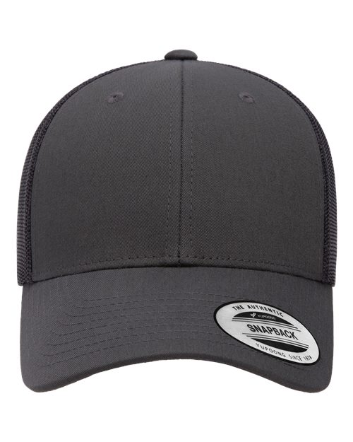 Elite Cap - Charcoal Front
