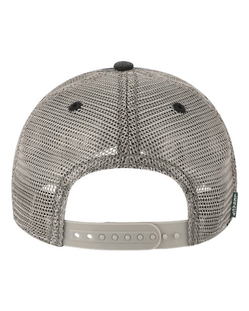 Dashboard Trucker Cap - Black/ Camel/ Grey Back
