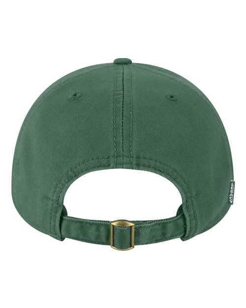 Relaxed Twill Dad Hat - Spruce Green Back