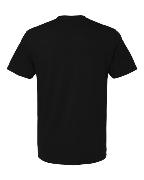 Premium Cotton T-Shirt - Black Ink Back