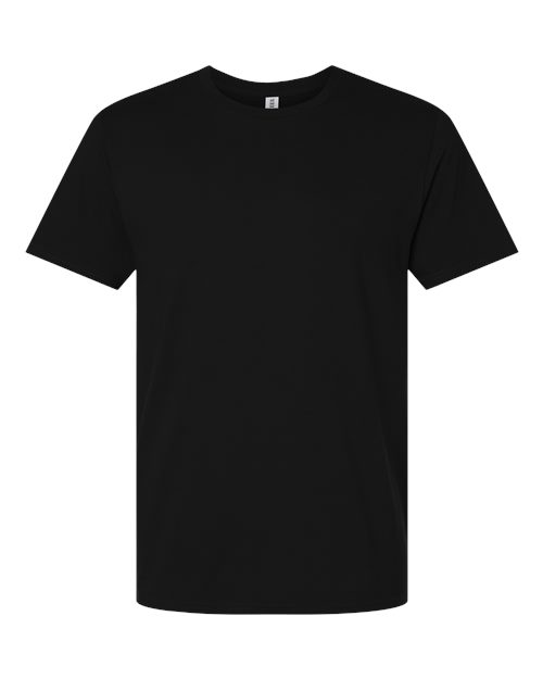 Premium Cotton T-Shirt - Black Ink Front