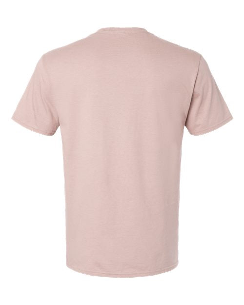 Premium Cotton T-Shirt - Blush Pink Back